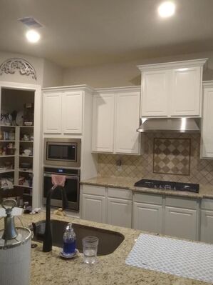 Before & After Cabinet Painting in Spring, TX (7)