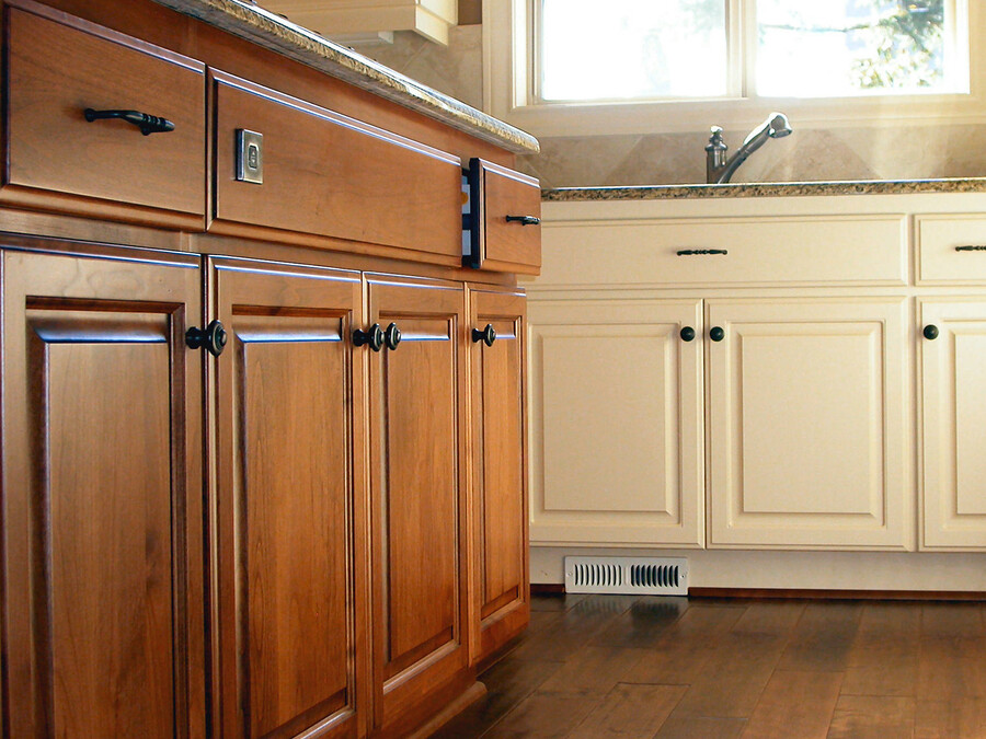 Palmer Pro finishes cabinets